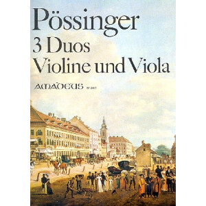 3 Duos op.4 f&uuml;r Violine und Viola