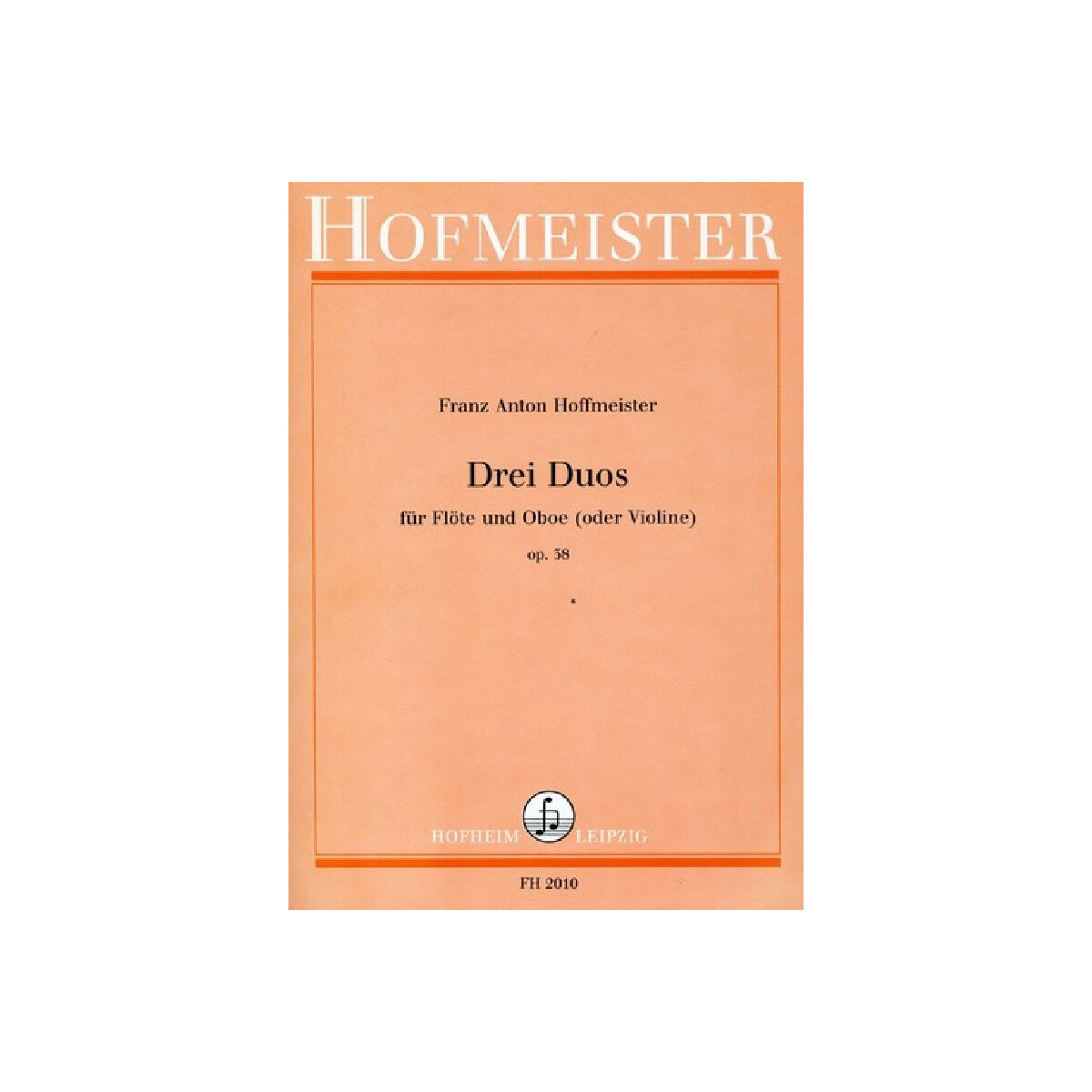 3 Duos op.38 für Flöte und Obo box