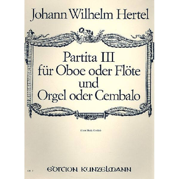 Partita 3 für Oboe (Flöte)