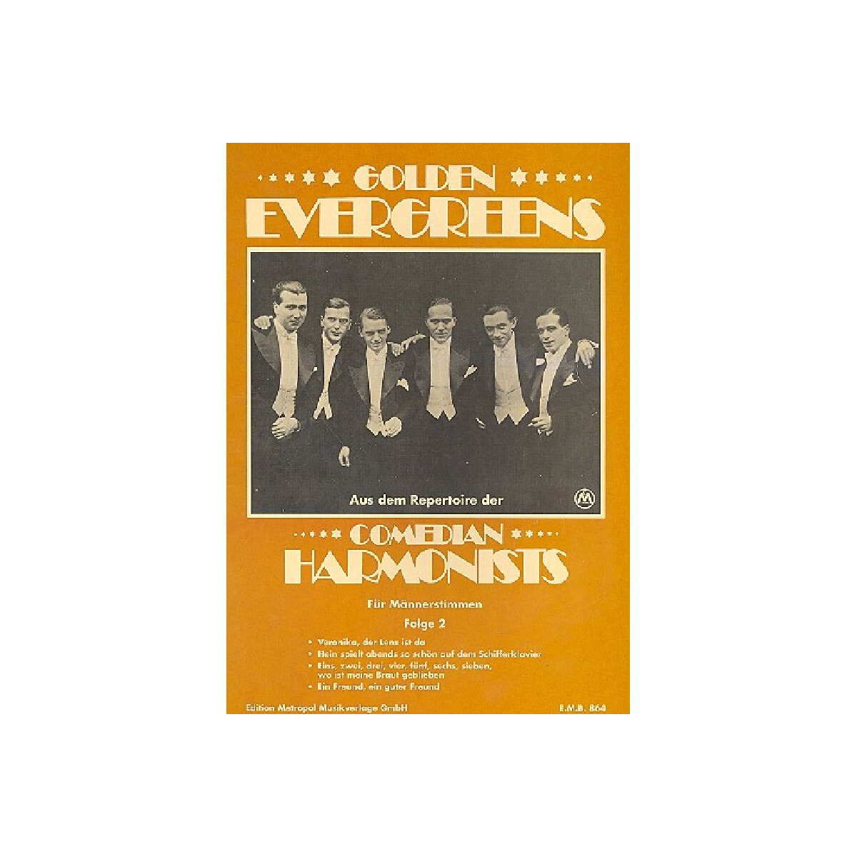 Comedian Harmonists Band 2 Golden Evergreens