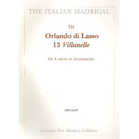 13 villanelle for 4 voices or