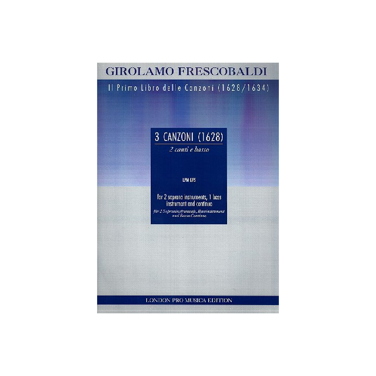 Il primo libro delle canzoni (1628) - 3 canzoni