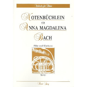 Notenb&uuml;chlein f&uuml;r Anna Magdalena Bach