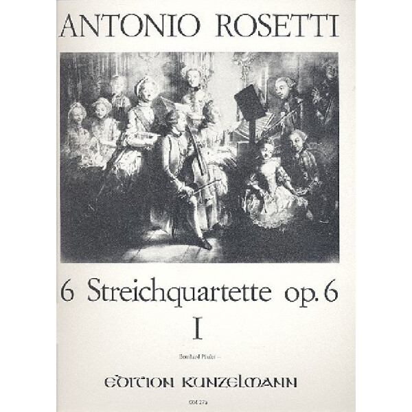 6 Streichquartette op.6 Band 1