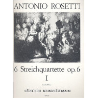 6 Streichquartette op.6 Band 1