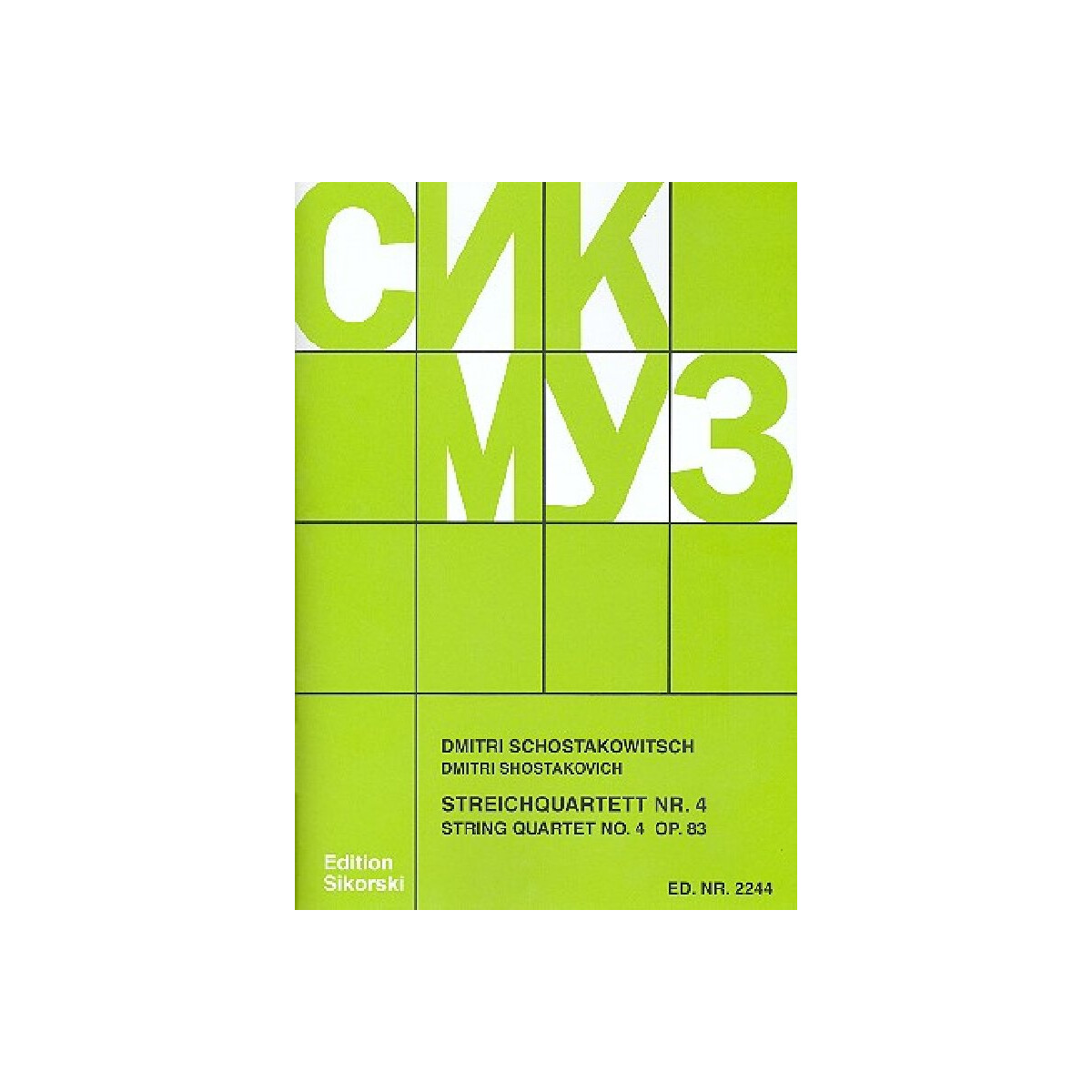 Streichquartett Nr.4 op.83 box