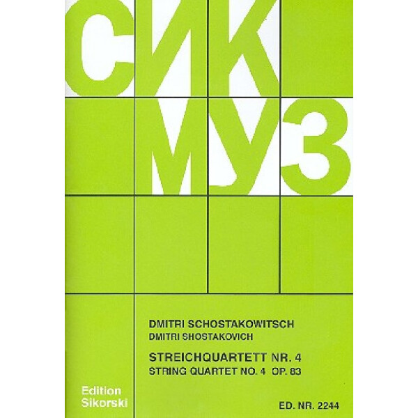 Streichquartett Nr.4 op.83