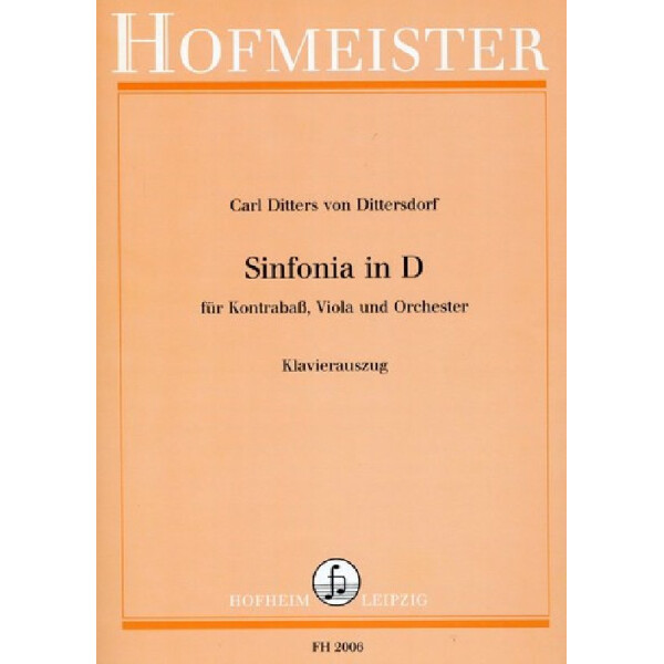 Sinfonia concertante D-Dur für Viola