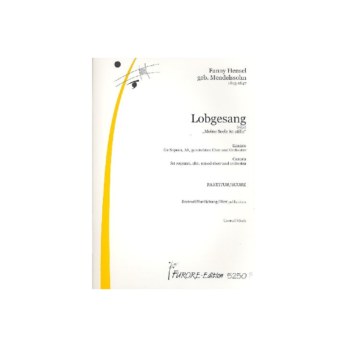 Lobgesang Kantate für Soli, Chor box