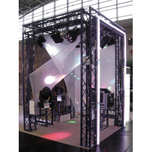 Alutruss Dekolock DQ3-S2000 3-Punkt-Traverse sw