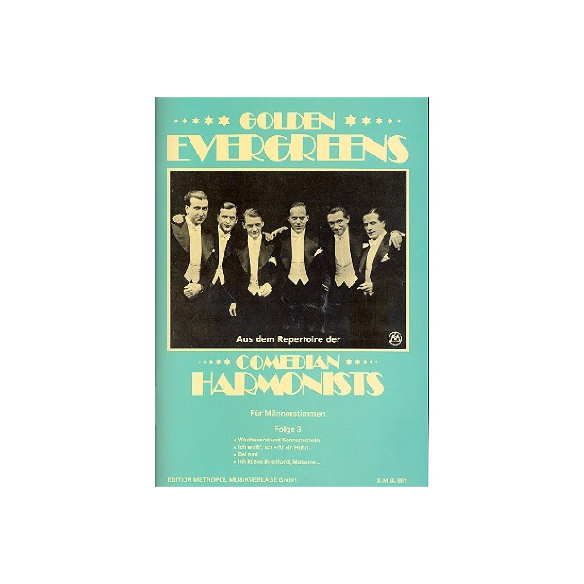 Comedian Harmonists Band 3 Golden Evergreens