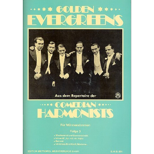 Comedian Harmonists Band 3 Golden Evergreens
