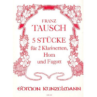 5 Stücke für 2 Klarinetten,