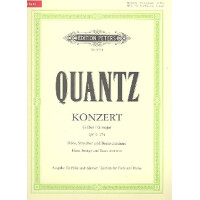 Konzert G-Dur QV5,174 für Flöte, Streicher und Bc