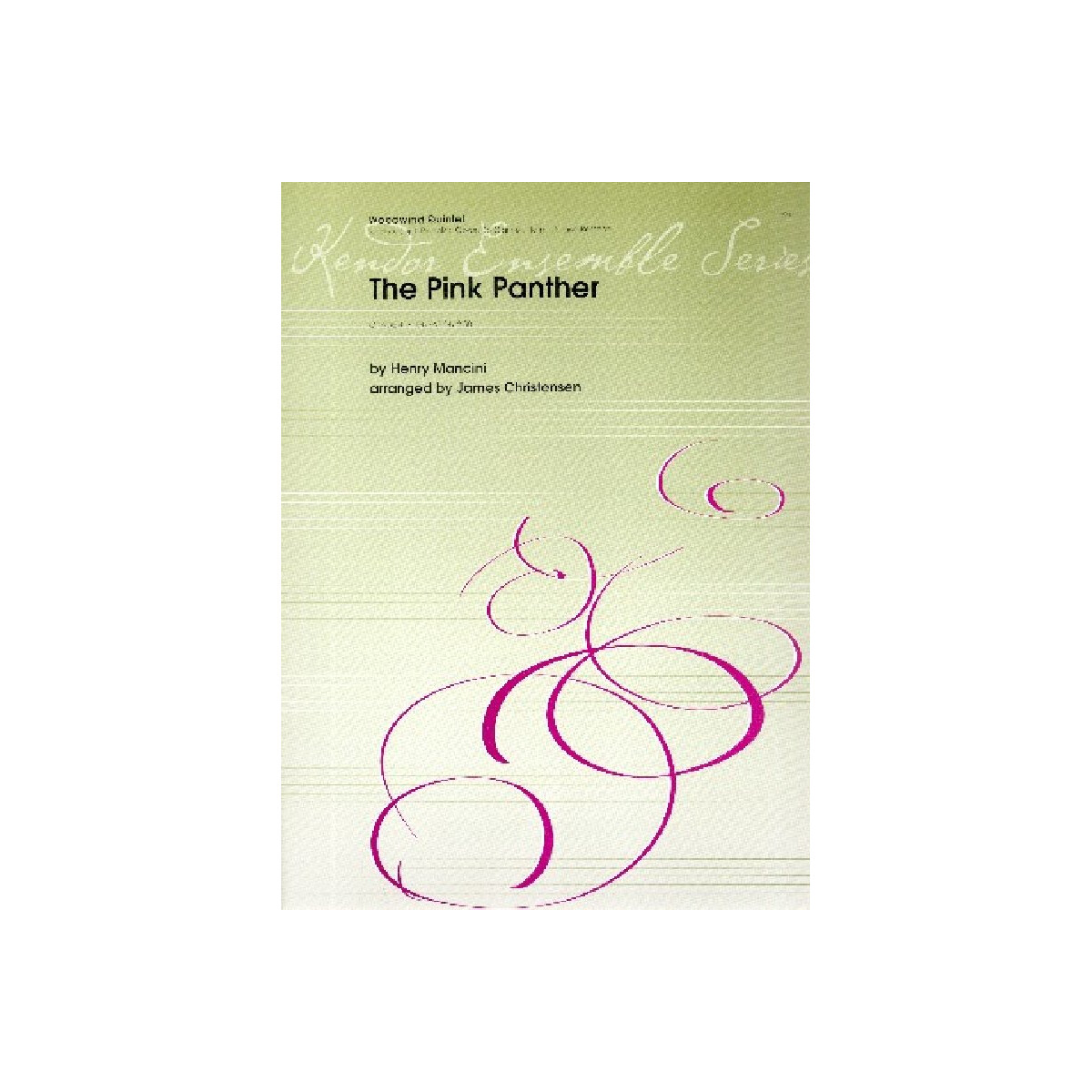 The Pink Panther for flute, oboe,