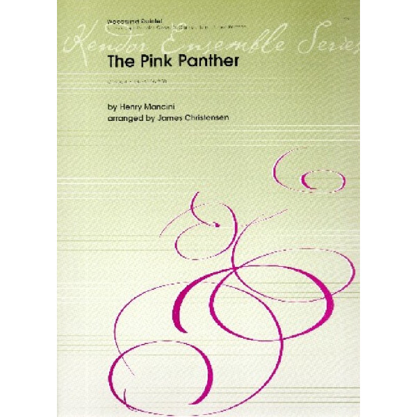 The Pink Panther for flute, oboe,