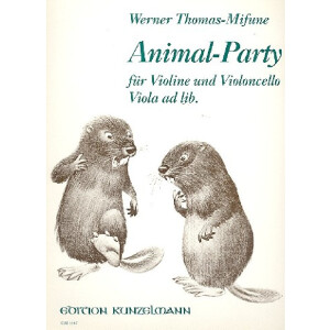 Animal Party f&uuml;r Violine und