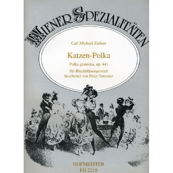 Katzen-Polka op.441 für 2 Trompeten,