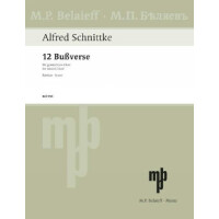 12 Bußverse für gem Chor