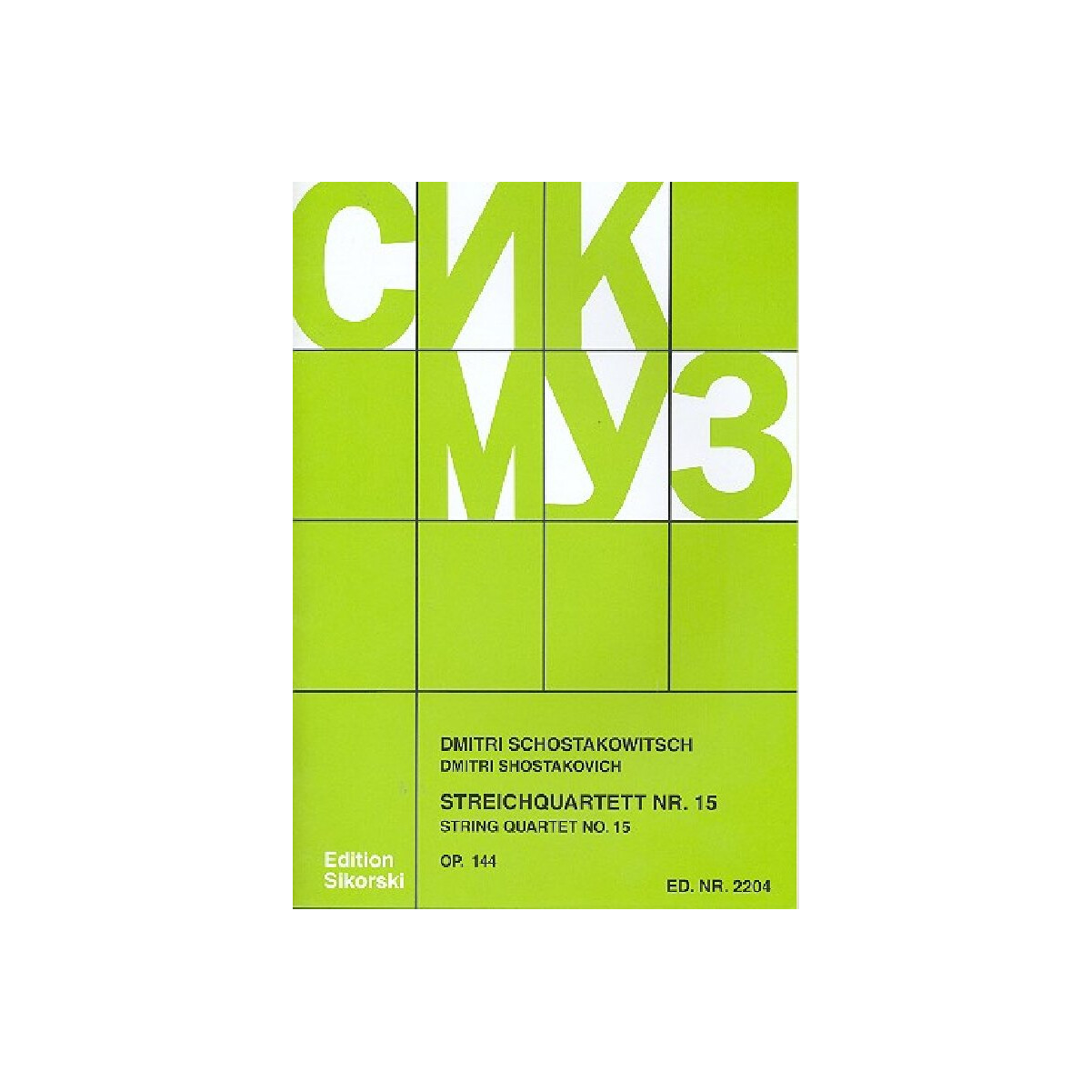 Streichquartett Nr.15 op.144 box