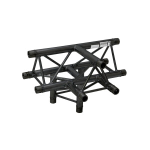 Alutruss Dekolock DQ3-SPAT43 4-Weg T-Stück sw