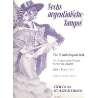 6 argentinische Tangos Band 1 (Nr.1-3)