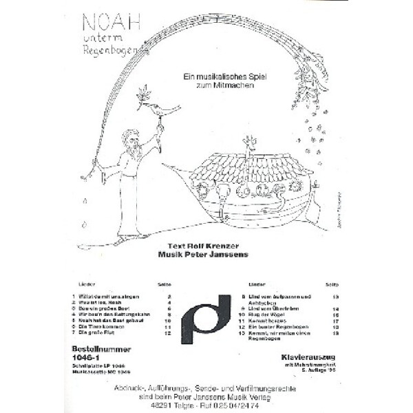 Noah unterm Regenbogen