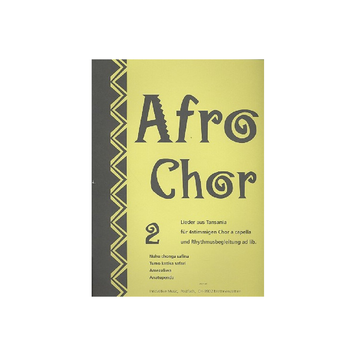 Afrochor Band 2 für gem Chor