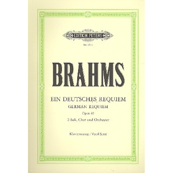 Ein deutsches Requiem op.45
