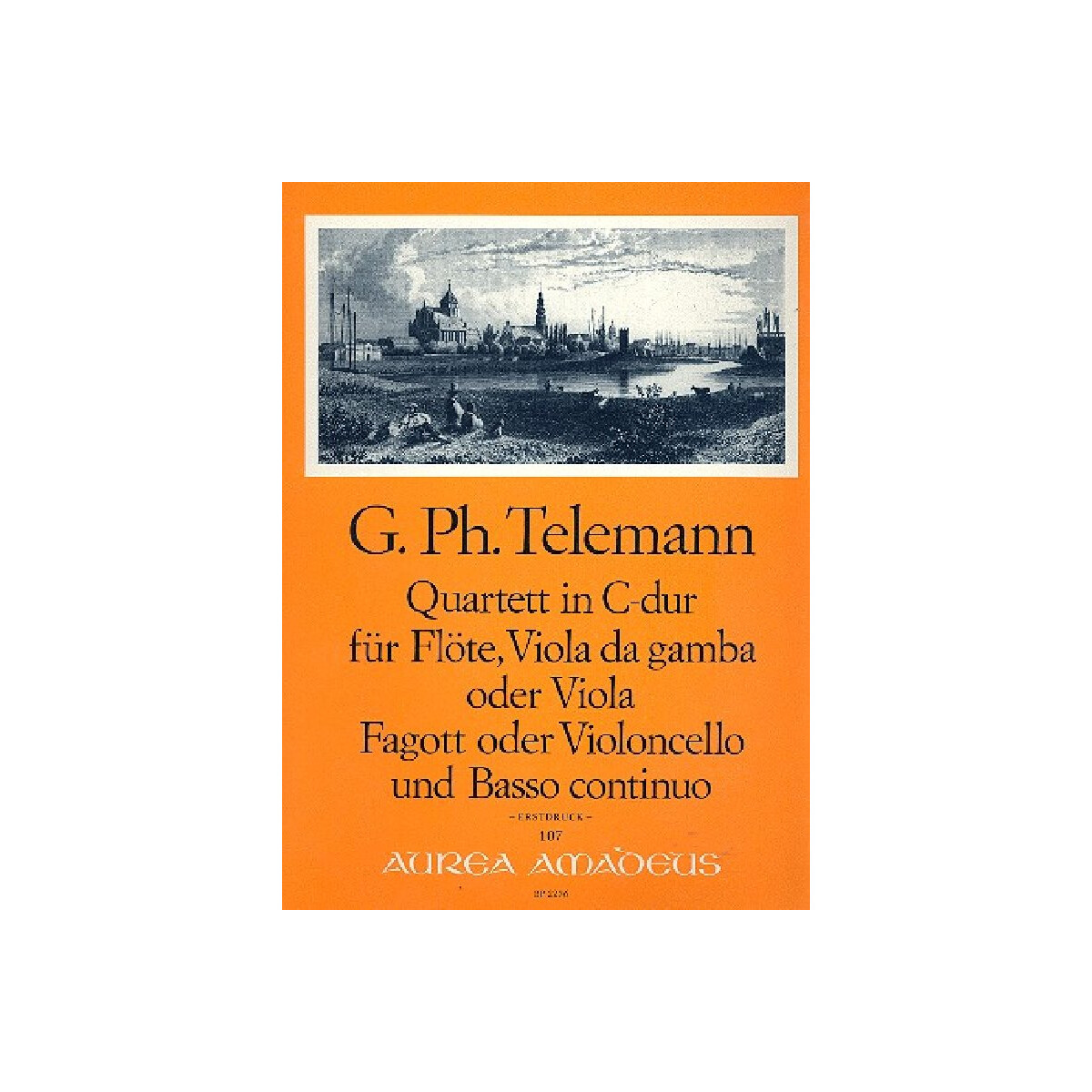 Quartett C-Dur für Flöte, Viol box