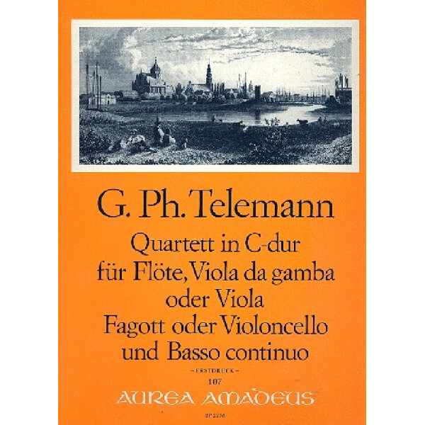 Quartett C-Dur für Flöte, Viola