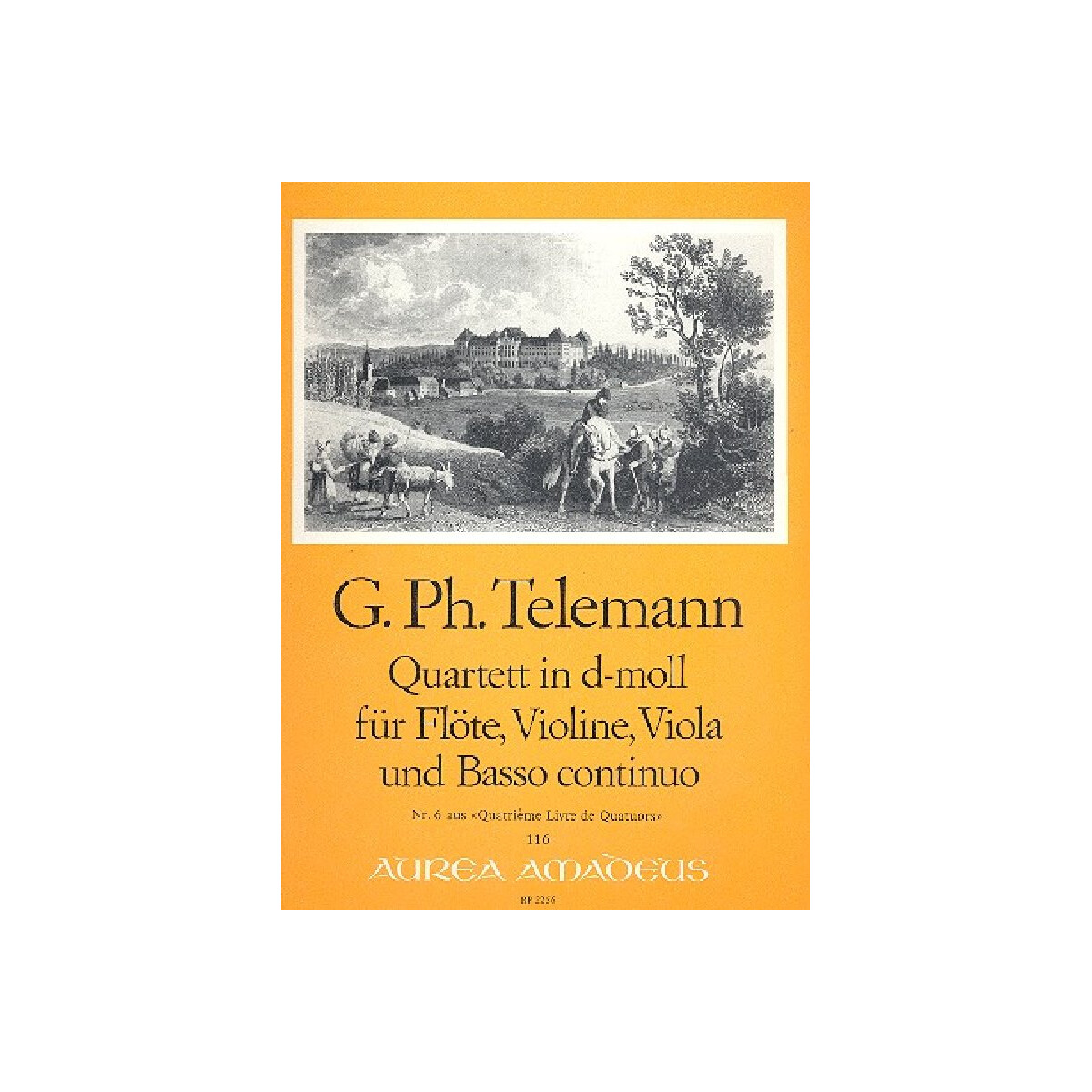 Quartett d-Moll für Flöte, box