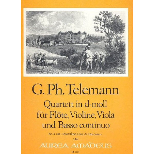 Quartett d-Moll für Flöte,