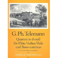 Quartett d-Moll für Flöte,