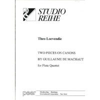 2 Pieces on Canons by Guillaume de Machaut