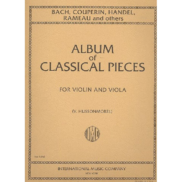 Album of classical Pieces for