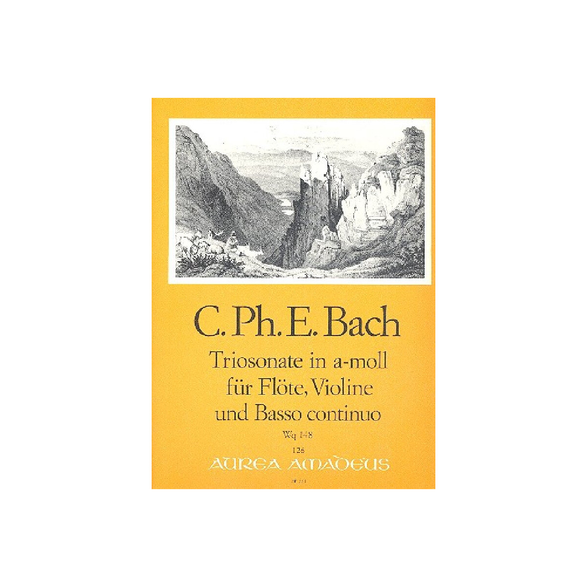 Triosonate a-Moll WQ148 f&uuml;r