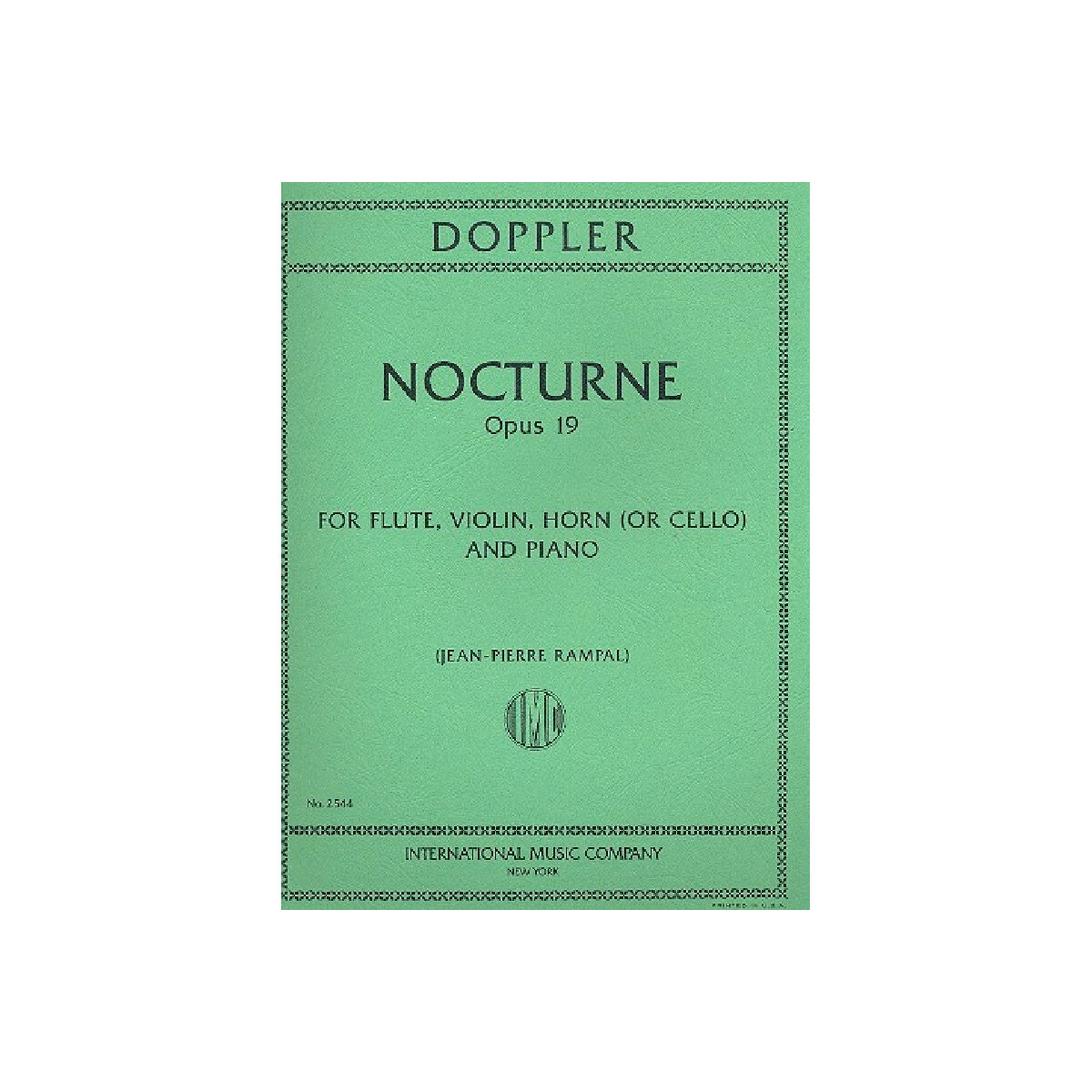 Nocturne op.19 for flute, violin, box