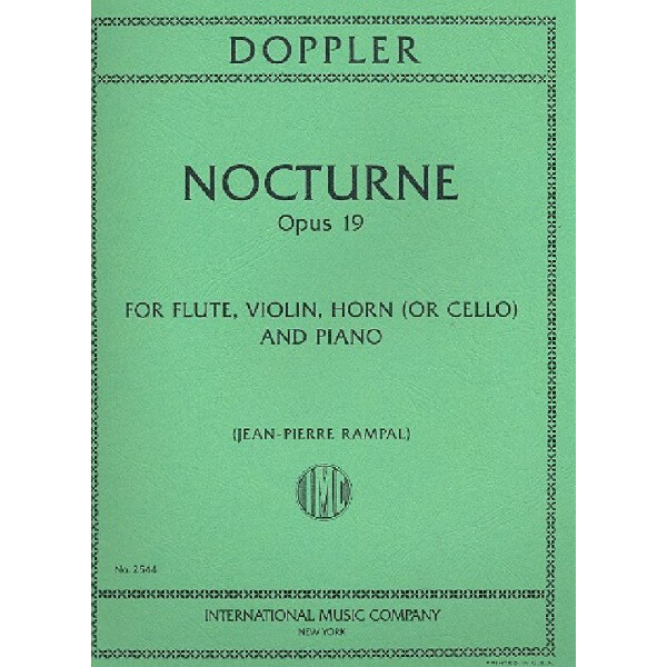 Nocturne op.19 for flute, violin,