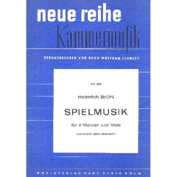 Spielmusik für 2 Violinen und