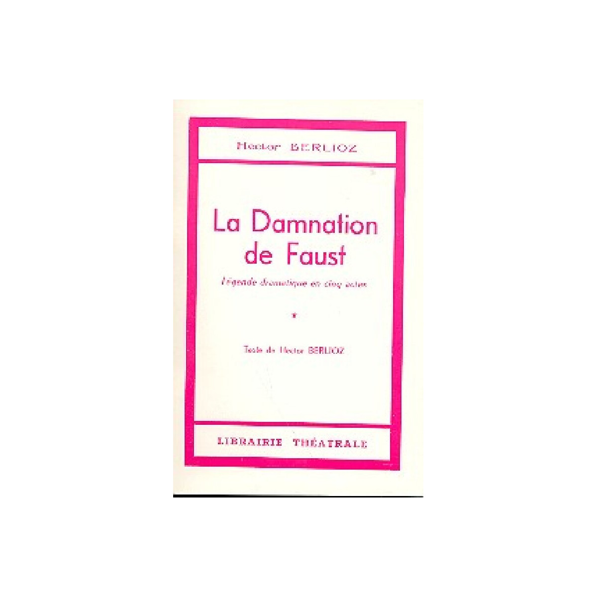 La damnation de Faust Legende