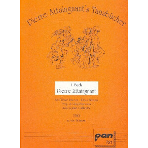 Pierre Attaingnants Tanzbücher
