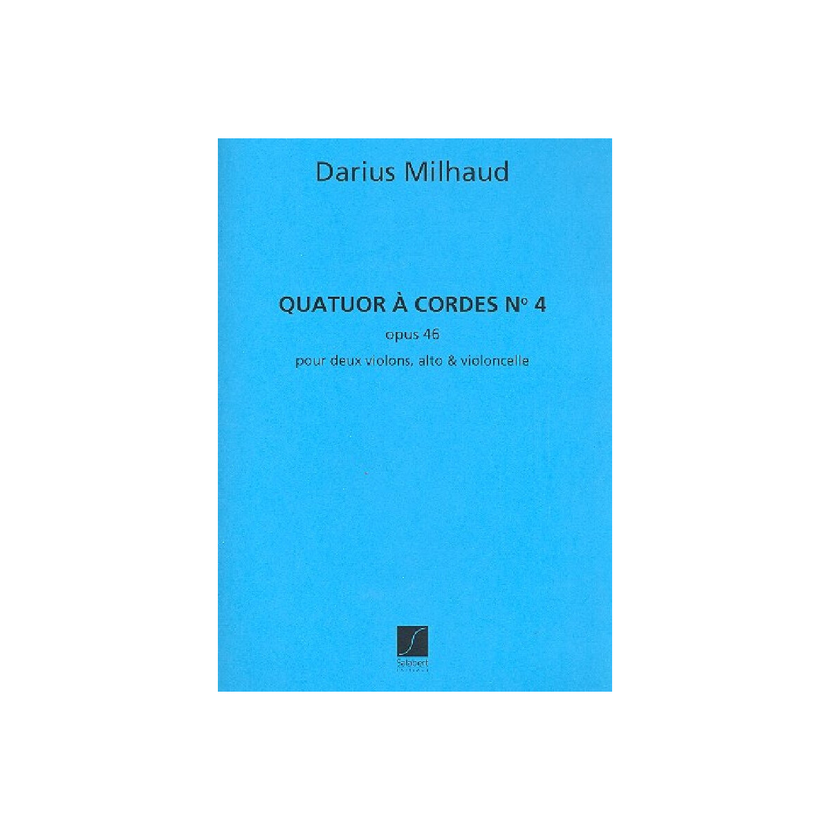 Quatuor à cordes no.4 op.46 box
